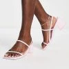 Discount 👍 Public Desire Just Realise Strappy Mid Heel 🩴 Sandals In Pink Pu For Women 🛒 -Outlet Women's Public Desire Store unnamed file 1125