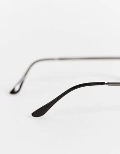 New 👏 Public Desire Y2k Cat Eye 👓 Sunglasses In Metallic Silver For Women ⭐ -Outlet Women's Public Desire Store unnamed file 117