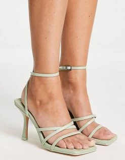 Best reviews of 👏 Public Desire Wide Fit Mademoiselle Woven Footbed Heel 🩴 Sandals In Green For Women Sage Green ❤️ -Outlet Women's Public Desire Store unnamed file 1197