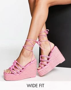 Best Pirce ๐ฅ Public Desire Wide Fit Chakra Espadrille Wedge Heeled ๐ฉด Sandals In Pink For Women ๐ฅ 11 Best Pirce ๐ฅ Public Desire Wide Fit Chakra Espadrille Wedge Heeled ๐ฉด Sandals In Pink For Women ๐ฅ -Outlet Women's Public Desire Store unnamed file 1284
