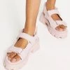 Brand new 😉 Public Desire Brighton Chunky Sporty 🩴 Sandals In Baby Pink For Women 🤩 -Outlet Women's Public Desire Store unnamed file 1315