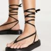 Cheap ⭐ Public Desire Beachbabe Flatform 🩴 Sandals In Black For Women 🧨 -Outlet Women's Public Desire Store unnamed file 1365