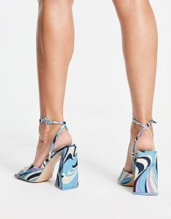 Cheapest ๐ Public Desire Eagle Pyramid Heel ๐ฉด Sandals With Ankle Strap In Blue Print For Women Blue Multi ๐ 8 Cheapest ๐ Public Desire Eagle Pyramid Heel ๐ฉด Sandals With Ankle Strap In Blue Print For Women Blue Multi ๐ -Outlet Women's Public Desire Store unnamed file 1401