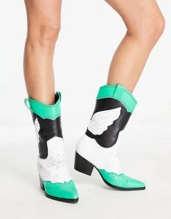 Budget โ Public Desire Howdy Western ๐ฅพ Boots In Green Mix For Women ๐ 10 Budget โ Public Desire Howdy Western ๐ฅพ Boots In Green Mix For Women ๐ -Outlet Women's Public Desire Store unnamed file 1433