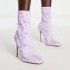Flash Sale 🤩 Public Desire Wide Fit Lars High Heeled Sock 🥾 Boots In Purple Swirl Print For Women 🌟 1 Flash Sale 🤩 Public Desire Wide Fit Lars High Heeled Sock 🥾 Boots In Purple Swirl Print For Women 🌟 -Outlet Women's Public Desire Store unnamed file 1460