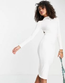Flash Sale 🛒 Public Desire Open Back Midi 👗 Dress In Ecru For Women 🤩 10 Flash Sale 🛒 Public Desire Open Back Midi 👗 Dress In Ecru For Women 🤩 -Outlet Women's Public Desire Store unnamed file 153