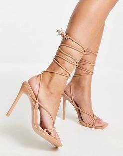 Cheap 👍 Public Desire Wide Fit Zing Heel 🩴 Sandals With Ankle Tie In Beige For Women Beige Pu 🌟 10 Cheap 👍 Public Desire Wide Fit Zing Heel 🩴 Sandals With Ankle Tie In Beige For Women Beige Pu 🌟 -Outlet Women's Public Desire Store unnamed file 1568