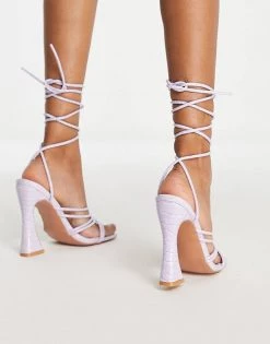 Promo ๐ฏ Public Desire Corbyn Tie Up Heel ๐ฉด Sandals In Lilac Croc For Women ๐ 9 Promo ๐ฏ Public Desire Corbyn Tie Up Heel ๐ฉด Sandals In Lilac Croc For Women ๐ -Outlet Women's Public Desire Store unnamed file 1632