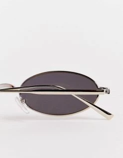 Buy 🔥 Public Desire Mini Oval 👓 Sunglasses In Black For Unisex 😍 -Outlet Women's Public Desire Store unnamed file 17