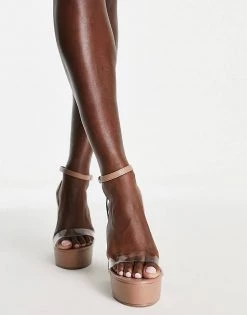 Wholesale 😍 Public Desire Wide Fit Manhatton Platform High Heeled 🩴 Sandals In Toffee Pu For Women 🥰 10 Wholesale 😍 Public Desire Wide Fit Manhatton Platform High Heeled 🩴 Sandals In Toffee Pu For Women 🥰 -Outlet Women's Public Desire Store unnamed file 1773