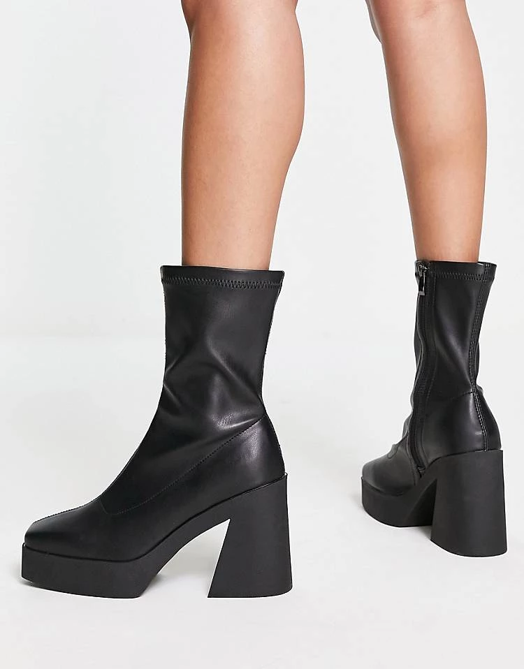 Best reviews of โญ Public Desire Be Mine High Heeled Sock ๐ฅพ Boots In Black Stretch Pu For Women ๐ฅฐ 4 Best reviews of โญ Public Desire Be Mine High Heeled Sock ๐ฅพ Boots In Black Stretch Pu For Women ๐ฅฐ - Image 2