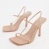 Cheap 🤩 Public Desire Rayelle Heeled 🩴 Sandals With Square Toes In Beige For Women 😀 -Outlet Women's Public Desire Store unnamed file 2330