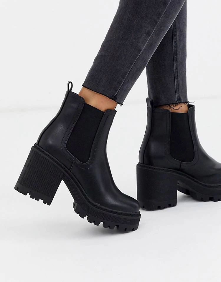 Best deal ๐ฅ Public Desire Fuzzy Chunky Heeled Ankle Boot In Black For Women ๐ฅ 7 Best deal ๐ฅ Public Desire Fuzzy Chunky Heeled Ankle Boot In Black For Women ๐ฅ - Image 5