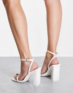 Budget ๐ฅ Public Desire Charlotte Block Heel ๐ฉด Sandals In White For Women ๐งจ 10 Budget ๐ฅ Public Desire Charlotte Block Heel ๐ฉด Sandals In White For Women ๐งจ -Outlet Women's Public Desire Store unnamed file 2508