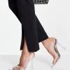 Best Pirce 🔥 Public Desire X Kenza Slingback 👠 Heels In Clear For Women Clear Perspex 🔔 -Outlet Women's Public Desire Store unnamed file 2630
