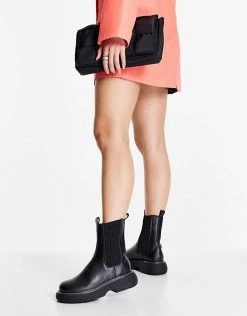 Discount 🥰 Public Desire Concept Chelsea 🥾 Boots In Black Knit Mix For Women 🤩 10 Discount 🥰 Public Desire Concept Chelsea 🥾 Boots In Black Knit Mix For Women 🤩 -Outlet Women's Public Desire Store unnamed file 2748