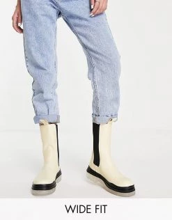 Top 10 ๐ Public Desire Wide Fit Winter Translucent Sole ๐ฅพ Boots In Cream For Women ๐