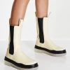 Cheap ⭐ Public Desire Wynter Translucent Sole 🥾 Boots In Cream For Women 🔥 -Outlet Women's Public Desire Store unnamed file 2755