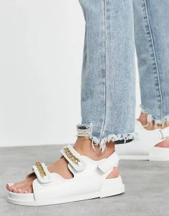 New ๐ Public Desire Ellis Chunky ๐ฉด Sandals With Chain Trim In White Croc For Women โญ 9 New ๐ Public Desire Ellis Chunky ๐ฉด Sandals With Chain Trim In White Croc For Women โญ -Outlet Women's Public Desire Store unnamed file 2802