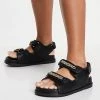Cheapest ❤️ Public Desire Wide Fit Ellis Chunky 🩴 Sandals With Chain Trim In Black For Women 🎉 -Outlet Women's Public Desire Store unnamed file 2875