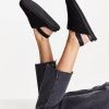 Deals 🔔 Public Desire Fortune Clogs In Black Teddy For Women ❤️ -Outlet Women's Public Desire Store unnamed file 2940