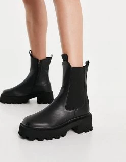 Discount 🎉 Public Desire Inno Chunky Chelsea Boot For Women Black ✔️ -Outlet Women's Public Desire Store unnamed file 2977