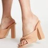 Top 10 🧨 Public Desire Wide Fit Lady Block Heel 🩴 Sandals In Beige Pu For Women ⌛ -Outlet Women's Public Desire Store unnamed file 3015