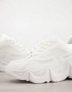 Best deal 👍 Public Desire Temper Chunky Trainers In White For Women 💯 -Outlet Women's Public Desire Store unnamed file 3142