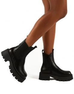 Best reviews of ⌛ Public Desire Innovator Chunky Chelsea 🥾 Boots In Black For Women 🌟 -Outlet Women's Public Desire Store unnamed file 3189