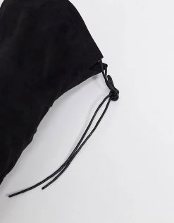 Promo 🎉 Public Desire Wide Fit Exclusive Elle Over The Knee 🥾 Boots In Black For Women 🤩 -Outlet Women's Public Desire Store unnamed file 3192