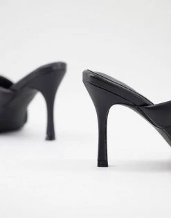 Deals ✨ Public Desire Wide Fit Calm Padded Mules In Black For Women 🧨 -Outlet Women's Public Desire Store unnamed file 3292