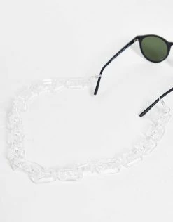 Buy ⭐ Public Desire Oversized Chunky Glasses Chain In Clear Acrylic For Unisex 🥰 -Outlet Women's Public Desire Store unnamed file 34