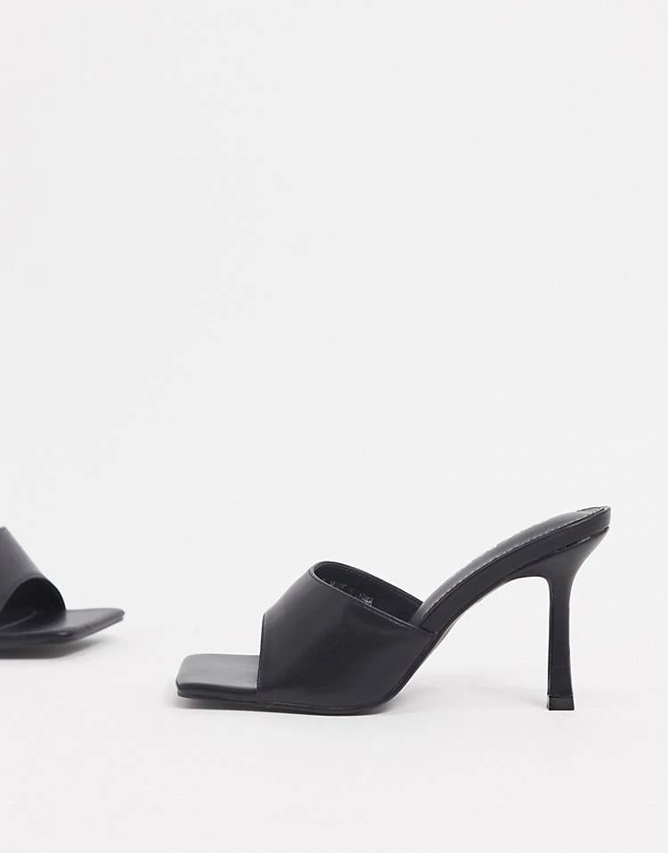 Cheapest ๐ฏ Public Desire Wide Fit Harlow Mule With Square Toe In Black For Women ๐ 6 Cheapest ๐ฏ Public Desire Wide Fit Harlow Mule With Square Toe In Black For Women ๐ - Image 4