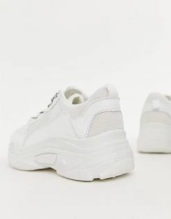 Brand new 😉 Public Desire Fiyah Chunky Trainers In White For Women 💯 -Outlet Women's Public Desire Store unnamed file 3423