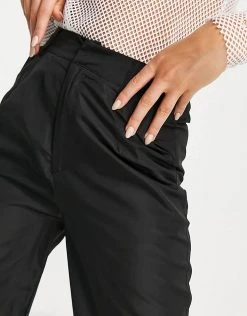Top 10 🔥 Public Desire Wide Leg Trousers In Black For Women 🥰 -Outlet Women's Public Desire Store unnamed file 3697