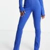 Best Pirce 👏 Public Desire Luxe Rib Flared Trouser Co Ord In Bright Blue For Women Mid Blue 😍 2 Best Pirce 👏 Public Desire Luxe Rib Flared Trouser Co Ord In Bright Blue For Women Mid Blue 😍 -Outlet Women's Public Desire Store unnamed file 3761