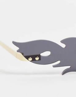 Promo 🥰 Public Desire Mini Flames 👓 Sunglasses In Black For Unisex ⭐ -Outlet Women's Public Desire Store unnamed file 38