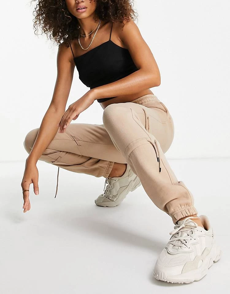 Best Pirce ๐ Public Desire Ruched Tie Detail Jogger In Sand For Women ๐ฅ 5 Best Pirce ๐ Public Desire Ruched Tie Detail Jogger In Sand For Women ๐ฅ - Image 3