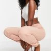 Brand new 🎁 Public Desire Expose Seam Jogger Co Ord In Peach For Women 😍