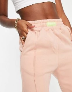 Brand new 🎁 Public Desire Expose Seam Jogger Co Ord In Peach For Women 😍 -Outlet Women's Public Desire Store unnamed file 3843