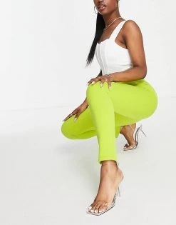 New 👏 Public Desire Slim Tailored Trouser Co Ord In Green For Women 🥰 11 New 👏 Public Desire Slim Tailored Trouser Co Ord In Green For Women 🥰 -Outlet Women's Public Desire Store unnamed file 3870