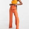 Promo 🛒 Public Desire Tailored Trousers With Turn Up Detail Co Ord In Rust For Women Brown 🔥 1 Promo 🛒 Public Desire Tailored Trousers With Turn Up Detail Co Ord In Rust For Women Brown 🔥 -Outlet Women's Public Desire Store unnamed file 3896