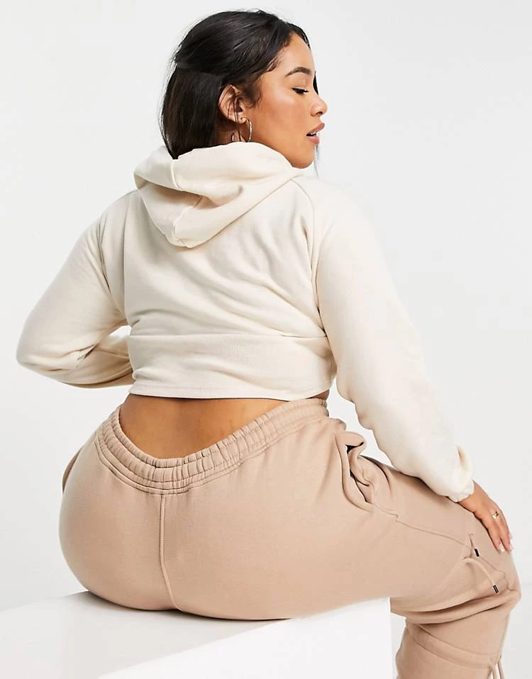 Buy ❤️ Public Desire Curve Under Bust Hoodie Co Ord In Ecru For Women Eggshell 🎁 4 Buy ❤️ Public Desire Curve Under Bust Hoodie Co Ord In Ecru For Women Eggshell 🎁 - Image 2