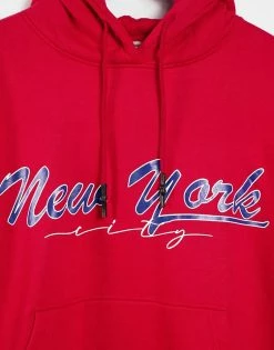 Wholesale 👍 Public Desire Motif Hoodie In Red For Women 💯 -Outlet Women's Public Desire Store unnamed file 3963