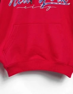 Wholesale 👍 Public Desire Motif Hoodie In Red For Women 💯 -Outlet Women's Public Desire Store unnamed file 3964