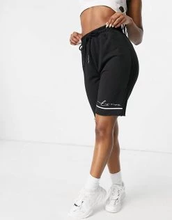 Best Sale ❤️ Public Desire Motif Longline Short In Black For Women 🧨 -Outlet Women's Public Desire Store unnamed file 4087