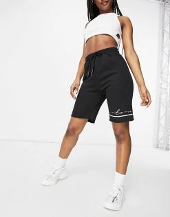 Best Sale ❤️ Public Desire Motif Longline Short In Black For Women 🧨 -Outlet Women's Public Desire Store unnamed file 4088