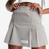 Promo 🥰 Public Desire Pleated Mini 👗 Skirt In Sage For Women 😉