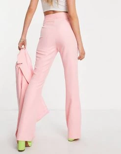 Best deal 😉 Public Desire Suit Trouser Co Ord In Pink For Women ⌛ -Outlet Women's Public Desire Store unnamed file 4190