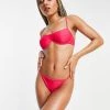 Coupon 😍 Public Desire Underwire 👙 Bikini Top In Hot Pink For Women 😉 -Outlet Women's Public Desire Store unnamed file 4470